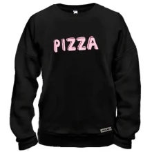 Свитшот с надписью "Pizza"