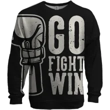 3D світшот Go fight win