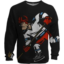 3D світшот Hockey art