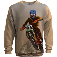 3D свитшот Sport Motocross art