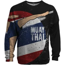 3D свитшот с борцом Muay Thai (2)