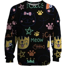 3D свитшот Cat Meow