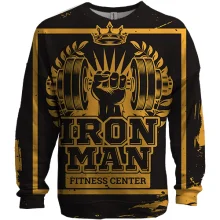 3D світшот Iron Man Fitness Center