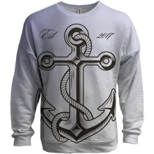 3D свитшот Ship Anchor