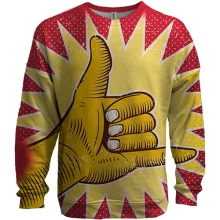 3D свитшот Rasta Hand Pop Art