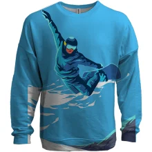 3D світшот Snowskater is Jumping