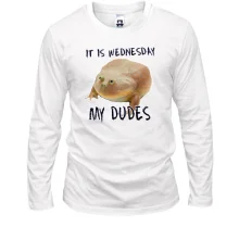 Лонгслив It is wednesday, my dudes