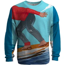 3D свитшот Board Surfer