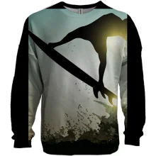 3D свитшот Surfer Silhouette