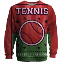 3D свитшот Tennis Let