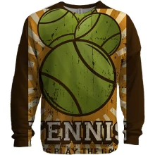 3D свитшот Tennis Balls