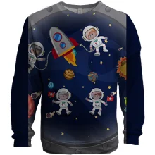 3D свитшот Kids Astronauts