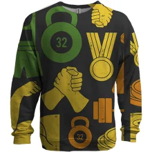 3D свитшот Sport pattern