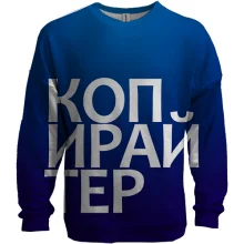 3D свитшот КОПИРАЙТЕР