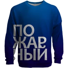 3D світшот ПОЖЕЖНИЙ