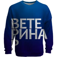 3D свитшот ВЕТЕРИНАР.
