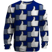 3D свитшот Like pattern