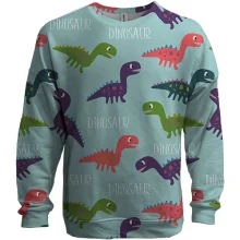 3D світшот Dinosaur pattern