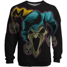3D свитшот Scary Joker