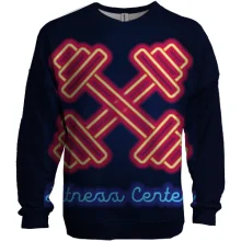 3D свитшот Fitness Center.