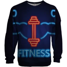 3D свитшот Fitness.