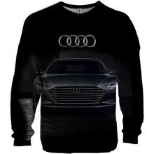 3D свитшот Audi Black