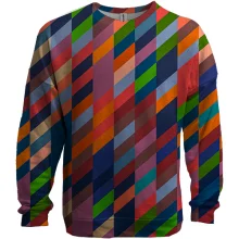 3D свитшот Multicolored pattern