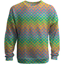 3D свитшот Rainbow pattern
