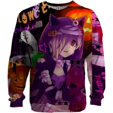 3D свитшот Anime halloween girls
