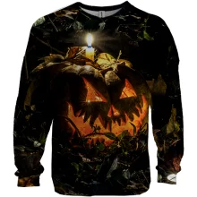 3D свитшот Halloween pumpkin art 2