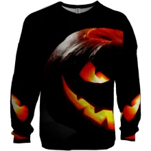 3D свитшот Halloween pumpkin art 3