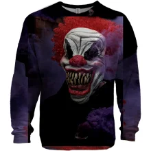 3D свитшот Halloween clown art 2