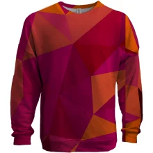 3D свитшот Abstraction low polly