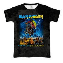 3D футболка Iron Maiden - stand with Ukraine