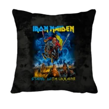 3D подушка Iron Maiden - stand with Ukraine