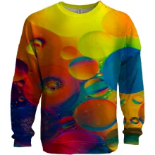 3D світшот Rainbow drops 2