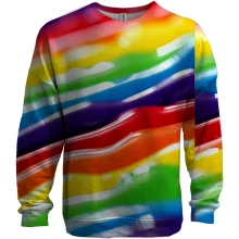 3D світшот Rainbow stripes