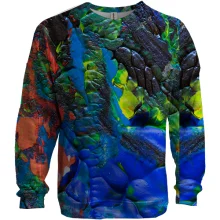 3D світшот Multicolor abstraction 2