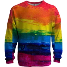 3D світшот Rainbow Abstraction 5