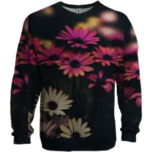 3D світшот Pink and white flowers