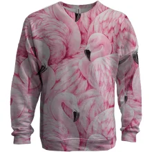 3D свитшот Flamingo pattern