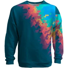 3D світшот Multicolor abstraction 15