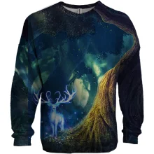 3D світшот Glowing deer