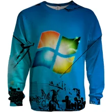 3D свитшот Windows print