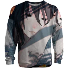 3D свитшот Anime girl