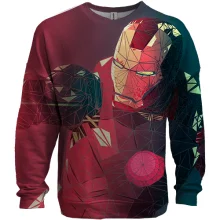 3D світшот Iron man attacks