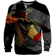 3D свитшот Red dead john marston