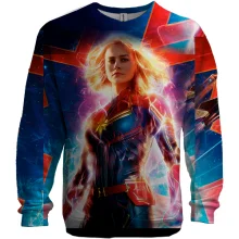 3D свитшот Captain Marvel
