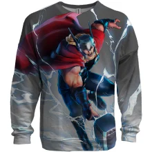 3D свитшот Thor god
