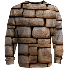 3D світшот Stone wall